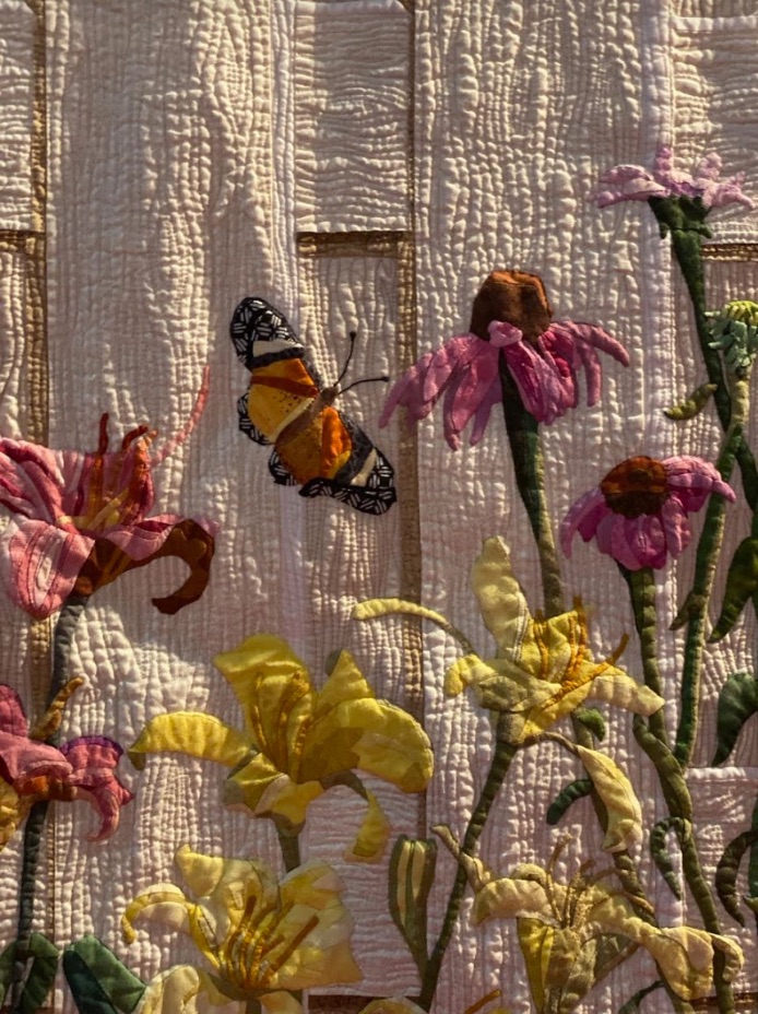 "A Garden is a Lovesome Thing" by Barbara E. Nagengast Lies - Butterfly